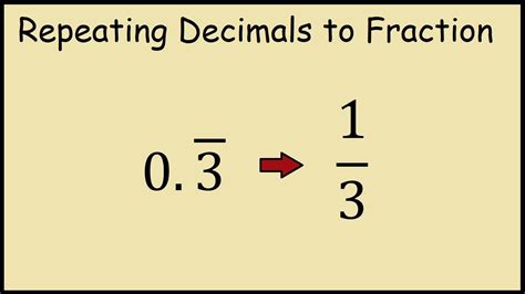 How to Convert 4.135 Repeating to a Fraction?
